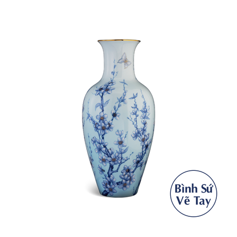  Bình hoa 50 cm - Đào Cobalt 