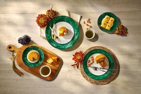  Bộ đồ ăn 22 sản phẩm -  Jasmine  -  Thạch Vân 