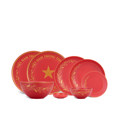  Bộ đồ ăn 20 sản phẩm - Timeless - Rực Rỡ Việt Nam 