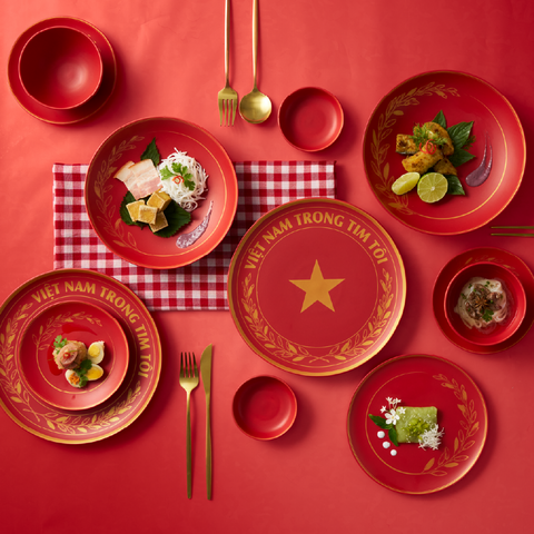  Bộ đồ ăn 20 sản phẩm - Timeless - Rực Rỡ Việt Nam 