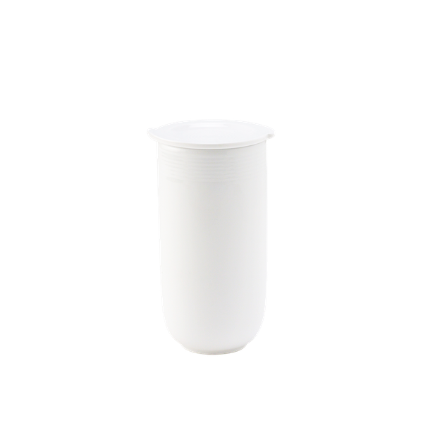 Ly sứ dưỡng sinh 0.48 L (K4) + nắp - Dưỡng Sinh - Trắng