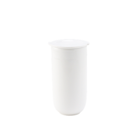  Ly sứ dưỡng sinh 0.48 L (K4) + nắp - Dưỡng Sinh - Trắng 