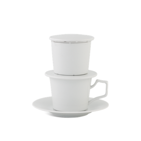  Bộ Phin Cà Phê (tách 0.17 L) - Misc Assortment - Trắng 