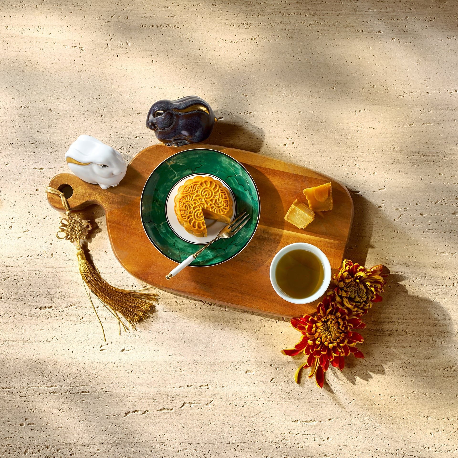 Bộ đồ ăn 09 sản phẩm -  Jasmine  -  Thạch Vân