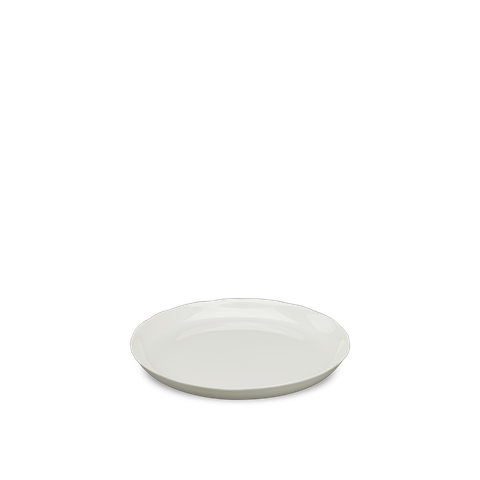  Khay trà 23 cm - Mẫu đơn IFP - Trắng Ngà 