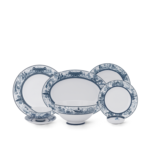 Bộ đồ ăn 6 người Âu-Á 44 sản phẩm - Hoàng Cung - Nam Quốc