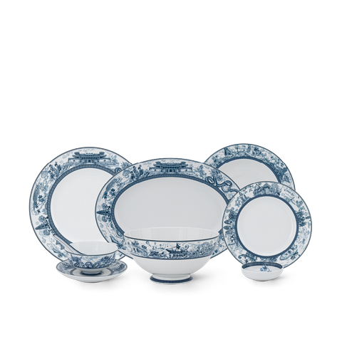  Bộ đồ ăn 6 người Âu-Á 44 sản phẩm - Hoàng Cung - Nam Quốc 