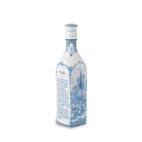  Chai sứ dưỡng sinh vuông 1.0 L + nắp (K1) - Dưỡng Sinh - Nam Quốc - Sài Gòn (TV) 