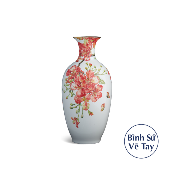 Bình hoa 40 cm - Chim & Hoa Phượng