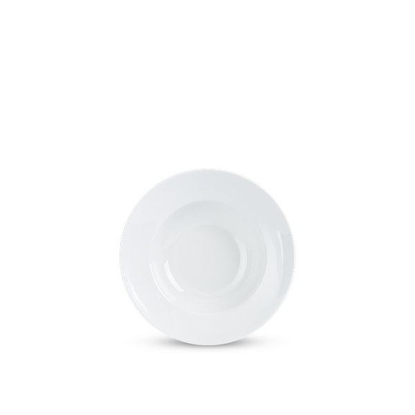 Dĩa vành sâu 27 cm - Jasmine - Trắng