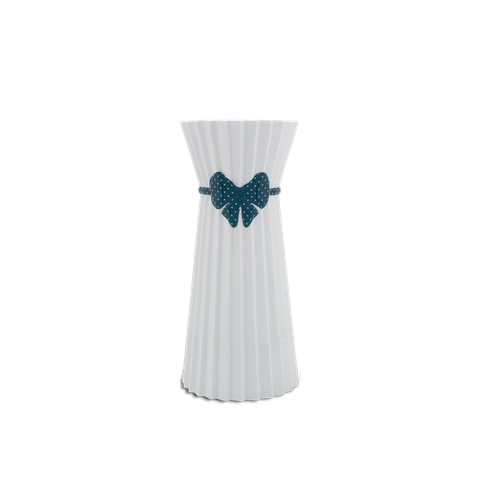  Bình hoa Thanh Tú 30 cm - Bình Hoa - Nơ Xanh Đậm 