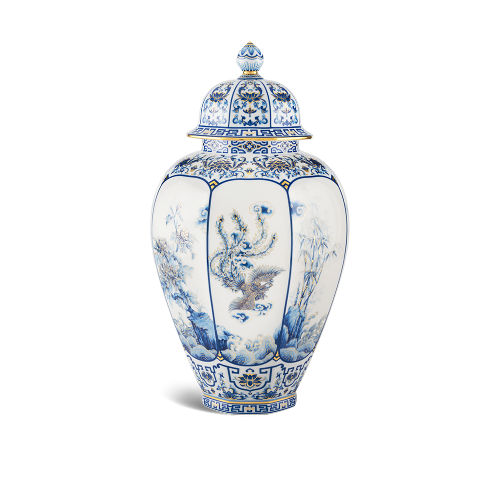 Bình hoa Thái Hoà 40 cm + nắp - Bình Hoa - Hội Tụ