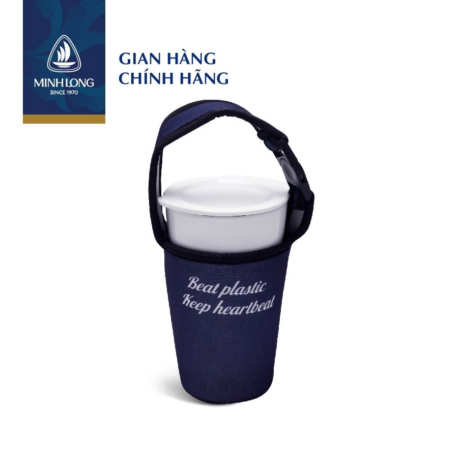 Túi ốp ly xanh có đáy K1