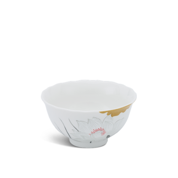 [GT] Chén cơm 11.5 cm - Mẫu Đơn IFP - Tuyết Liên