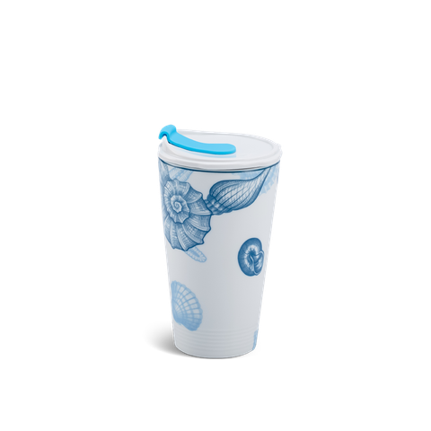  Ly sứ dưỡng sinh 0.48 L (K1) + nắp ống hút - Dưỡng Sinh - Đại Dương 