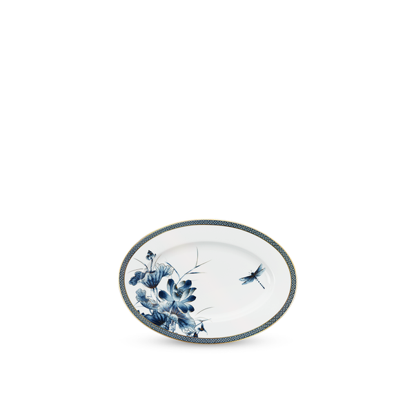 Dĩa oval - Hoàng Cung - Sen Vàng