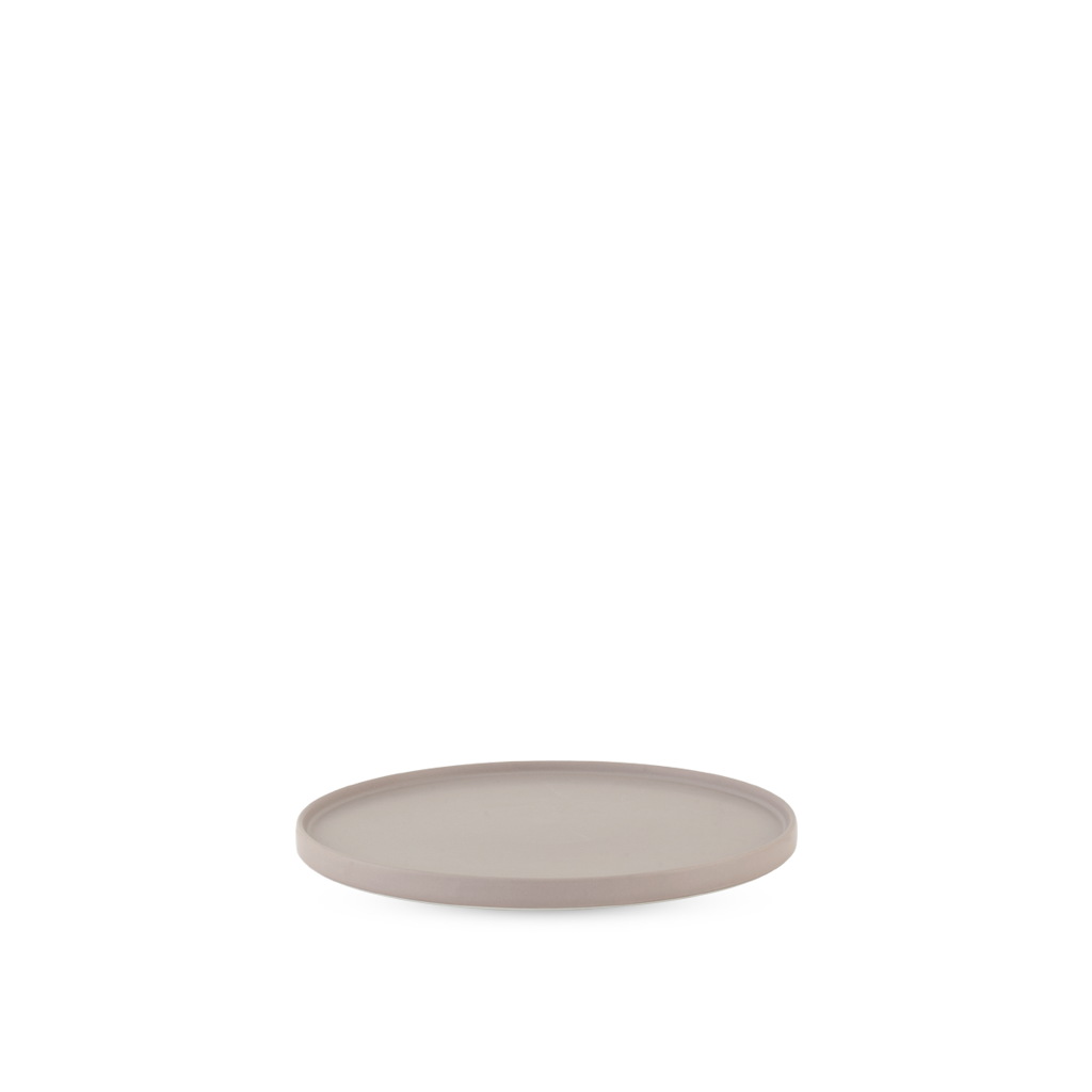 Dĩa tròn cạnh đứng - Timeless - Màu Xám 3