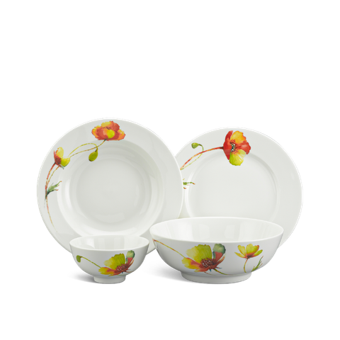  [GT] Bộ đồ ăn 10 sp - Jasmine Ngà - Anh Túc 