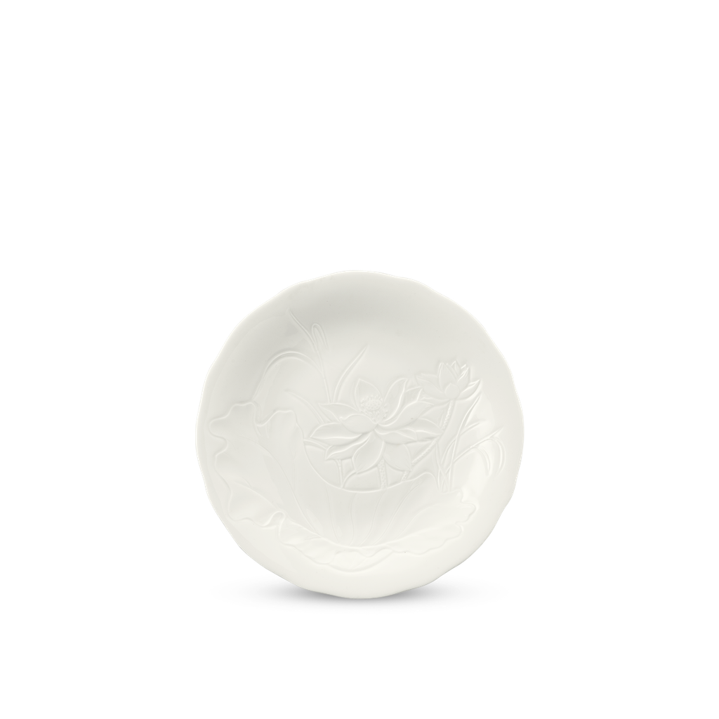 Dĩa tròn - Sen IFP - Trắng Ngà