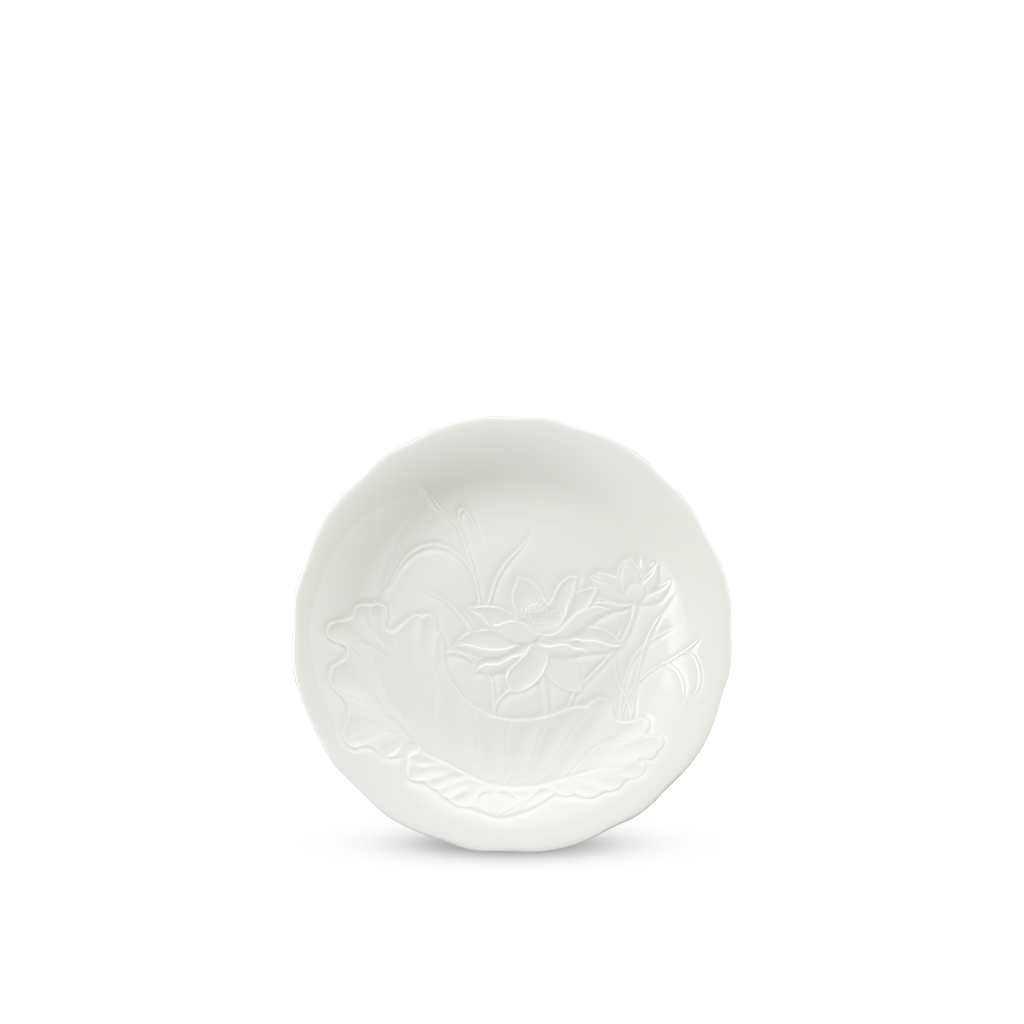 Dĩa tròn - Sen IFP - Trắng Ngà