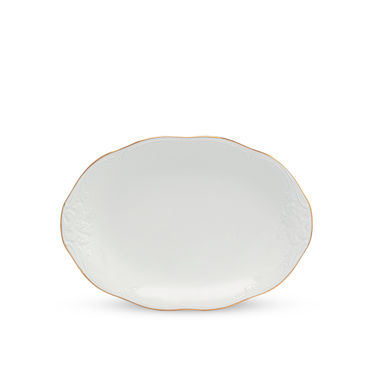 Dĩa oval - Đài Các IFP - Chỉ Vàng