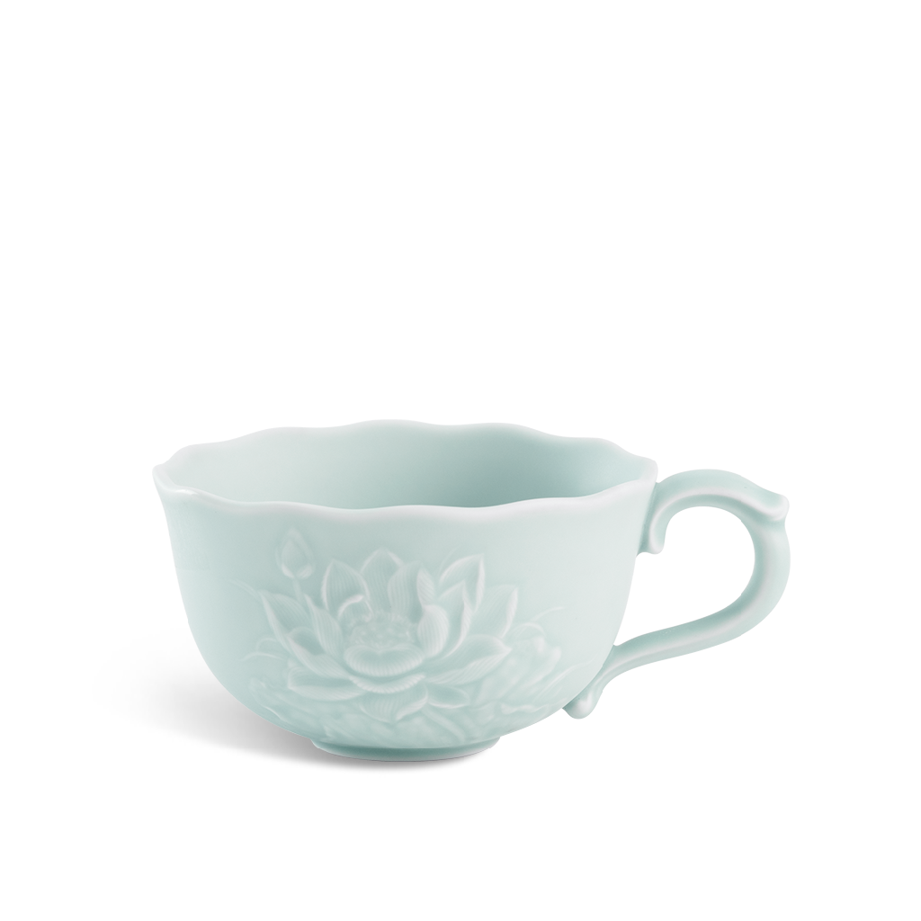 Tách trà (K2) - Sen - Men Ngọc Sương Mờ