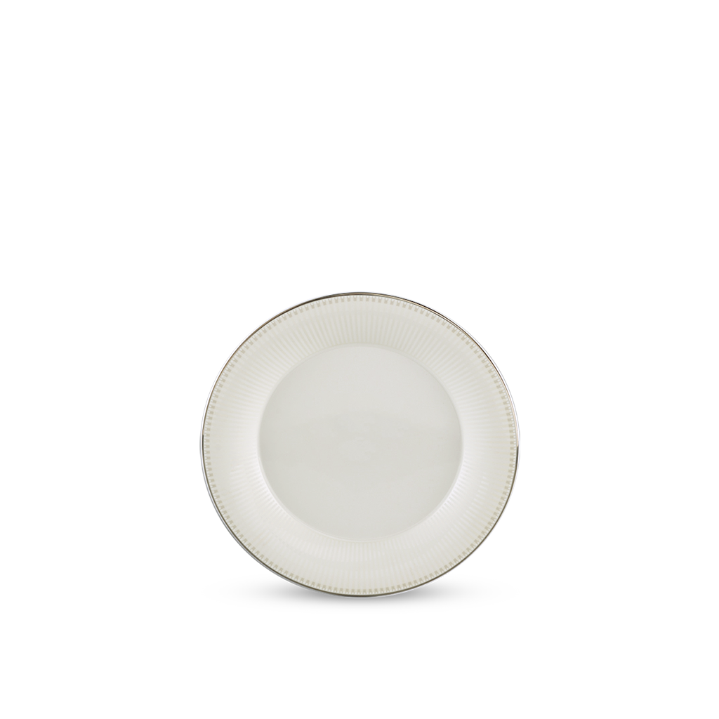 Dĩa tròn - Tulip Ngà - Ngân Sa