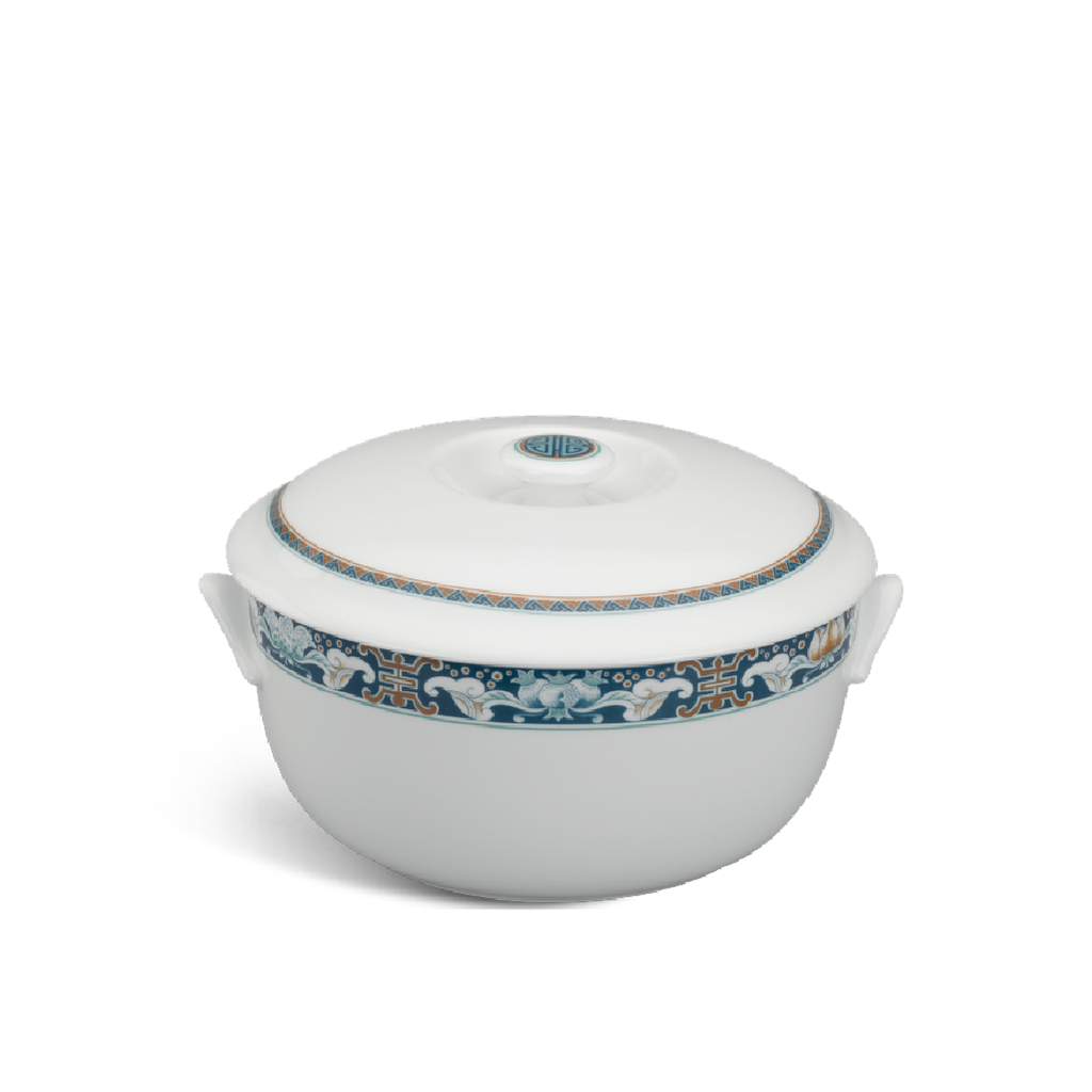 Thố 18 cm + nắp - Jasmine - Phước Lộc Thọ