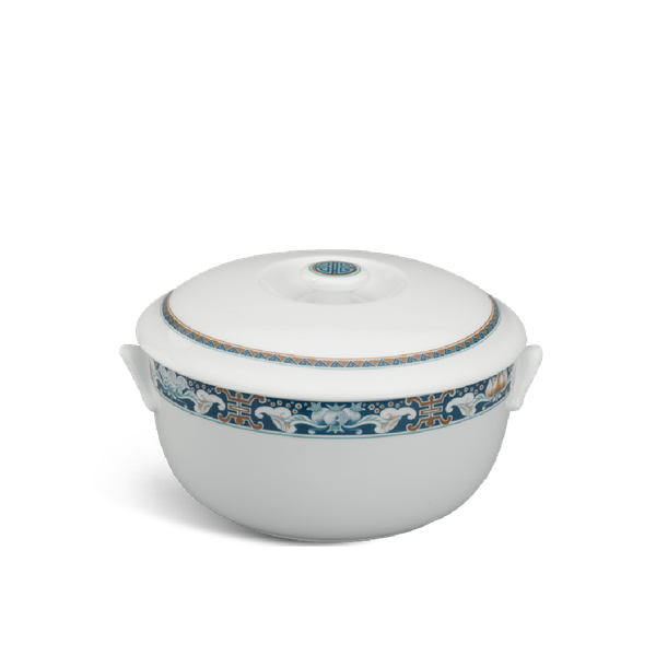 Thố 18 cm + nắp - Jasmine - Phước Lộc Thọ