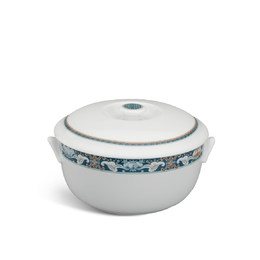 Thố 18 cm + nắp - Jasmine - Phước Lộc Thọ