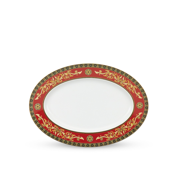 Dĩa oval - Hoàng Cung - Quốc Sắc