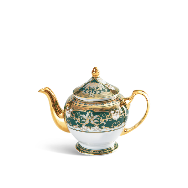 Bình trà + nắp - Hoàng Cung - Sen Ngọc Bích