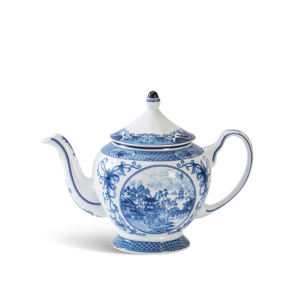 Bình trà + nắp - Hoàng Cung - Hồn Quê