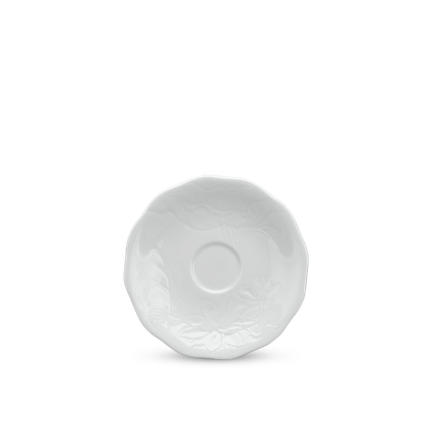  Dĩa lót tách - Sen - Trắng 