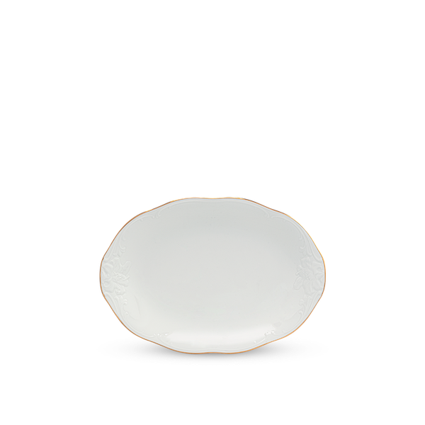 Dĩa oval - Đài Các IFP - Chỉ Vàng