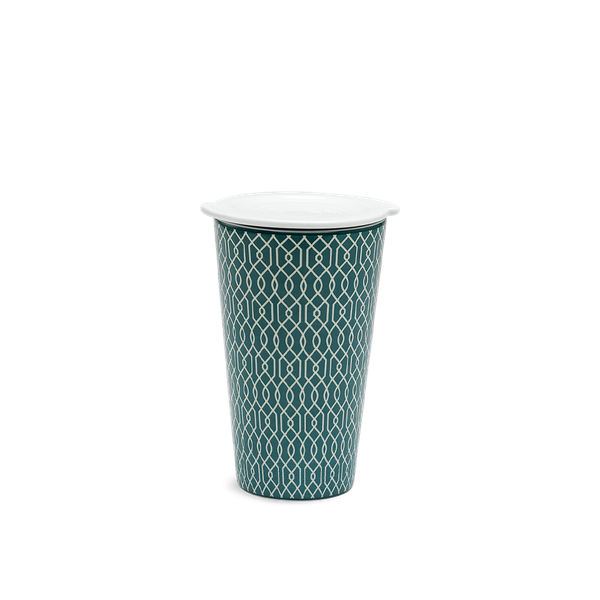 Ly sứ dưỡng sinh 0.48 L (K1) + nắp - Dưỡng Sinh - Indigo (LTA)