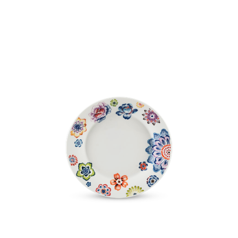  [GT] Dĩa tròn 20 cm - Tulip Ngà - Bách Hoa 