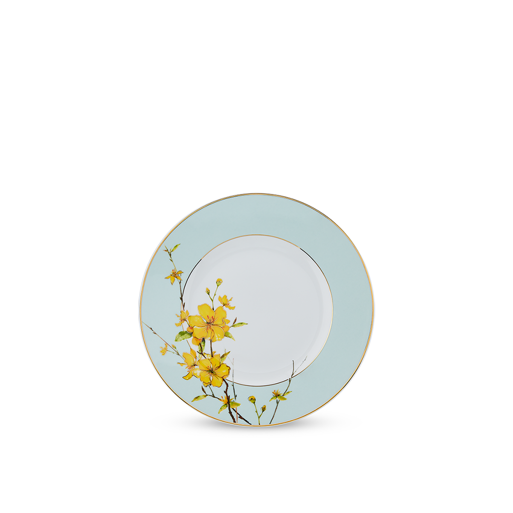 Dĩa tròn - Camellia - Hoa Mai