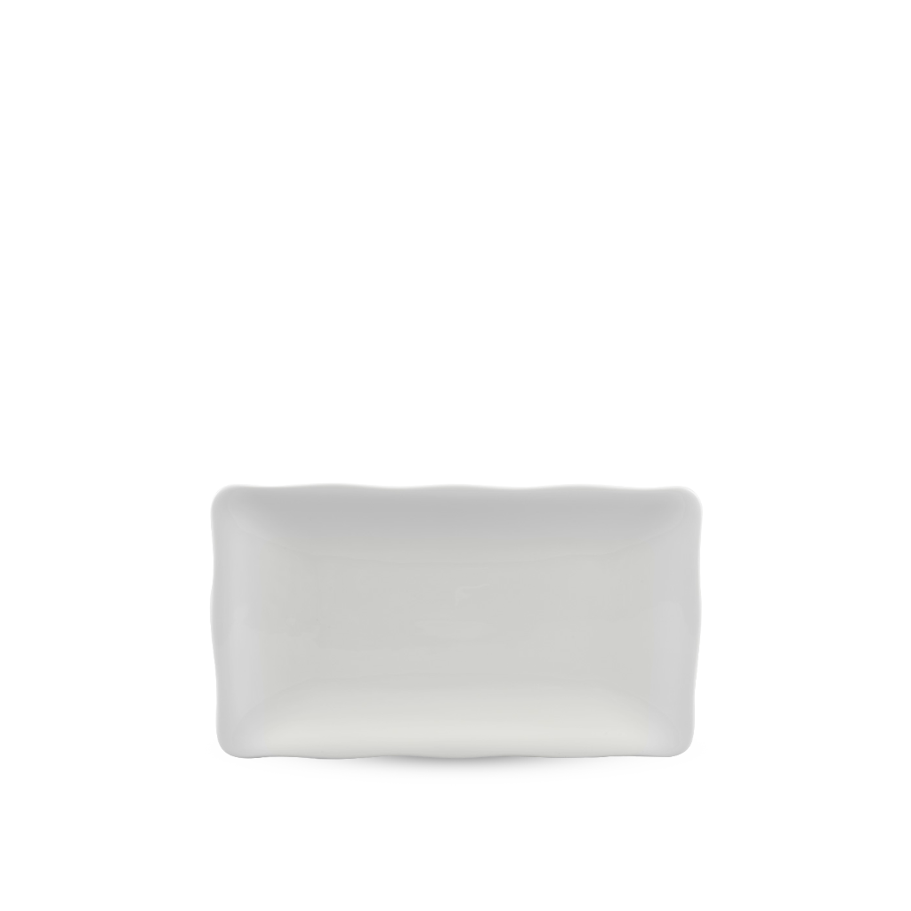 Khay chữ nhật - Mẫu Đơn IFP - Trắng Ngà