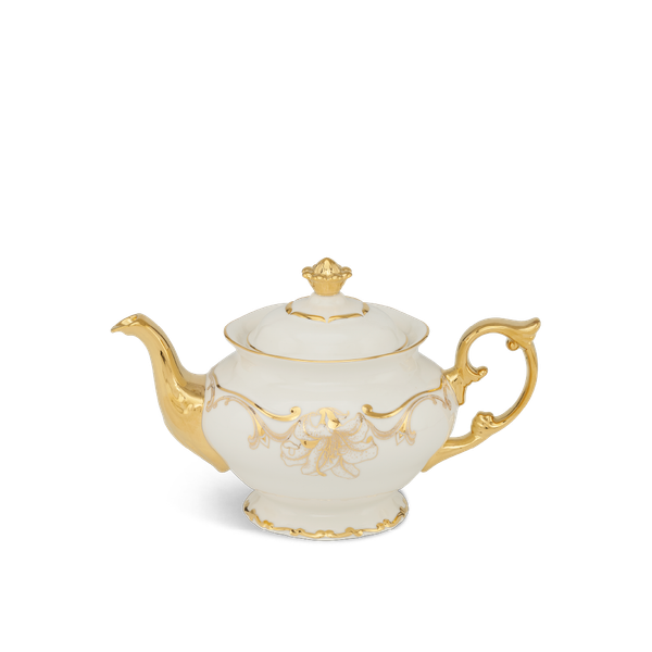 Bình trà + nắp - Đài Các IFP - Trang trí hoa