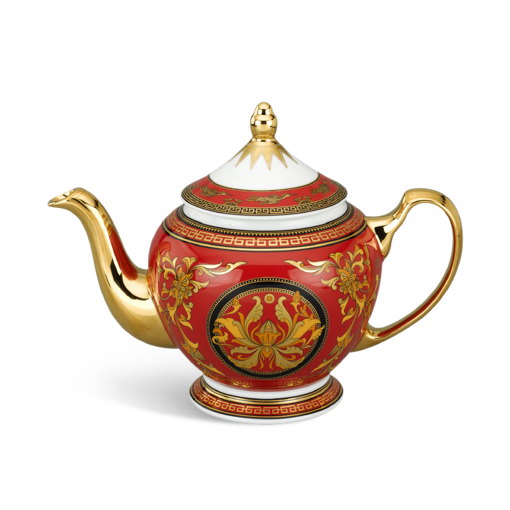 Bình trà + nắp - Hoàng Cung - Quốc Sắc