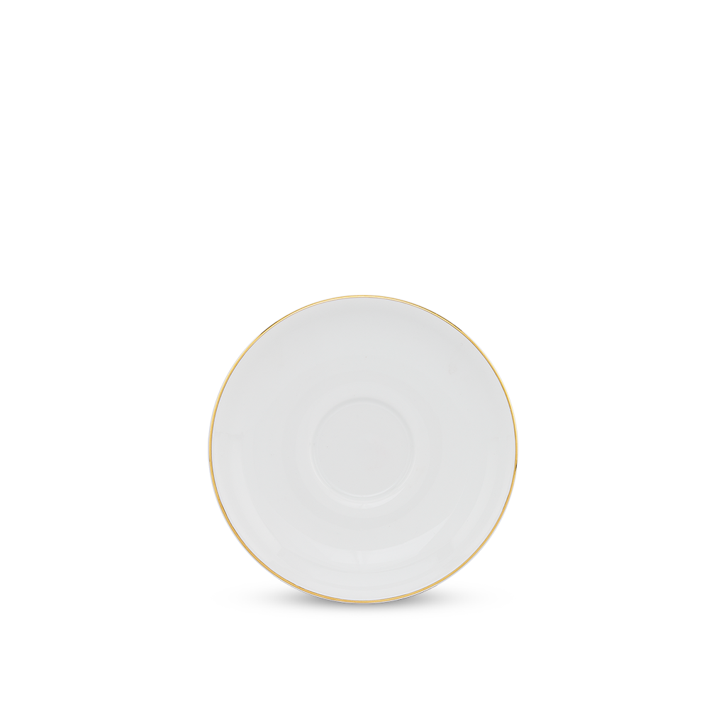 Dĩa lót 13 cm - Hoàng Cung - Chỉ Vàng