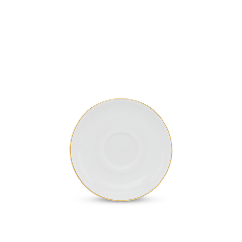  Dĩa lót 13 cm - Hoàng Cung - Chỉ Vàng 