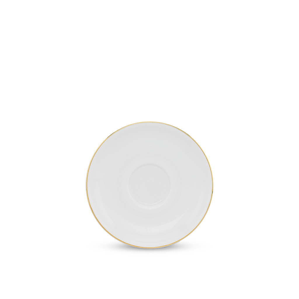 Dĩa lót 13 cm - Hoàng Cung - Chỉ Vàng