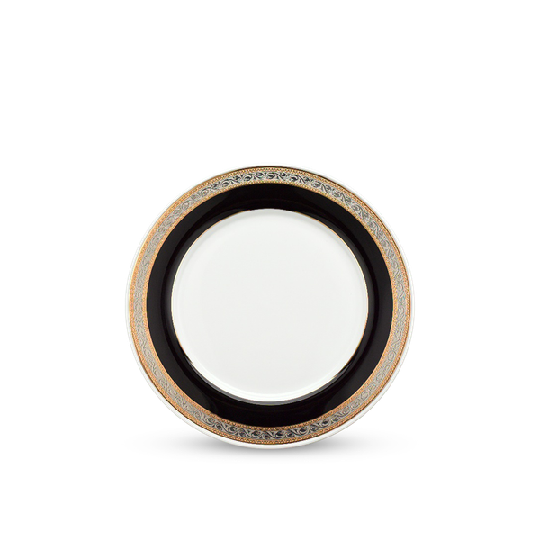 Dĩa tròn - Sago - Hoa Hồng Đen khắc nổi