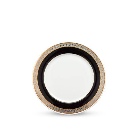  Dĩa tròn - Sago - Hoa Hồng Đen khắc nổi 