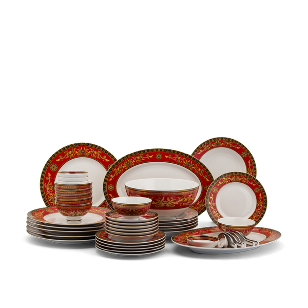 Bộ đồ ăn 6 người Âu-Á 44 sản phẩm - Hoàng Cung - Quốc Sắc