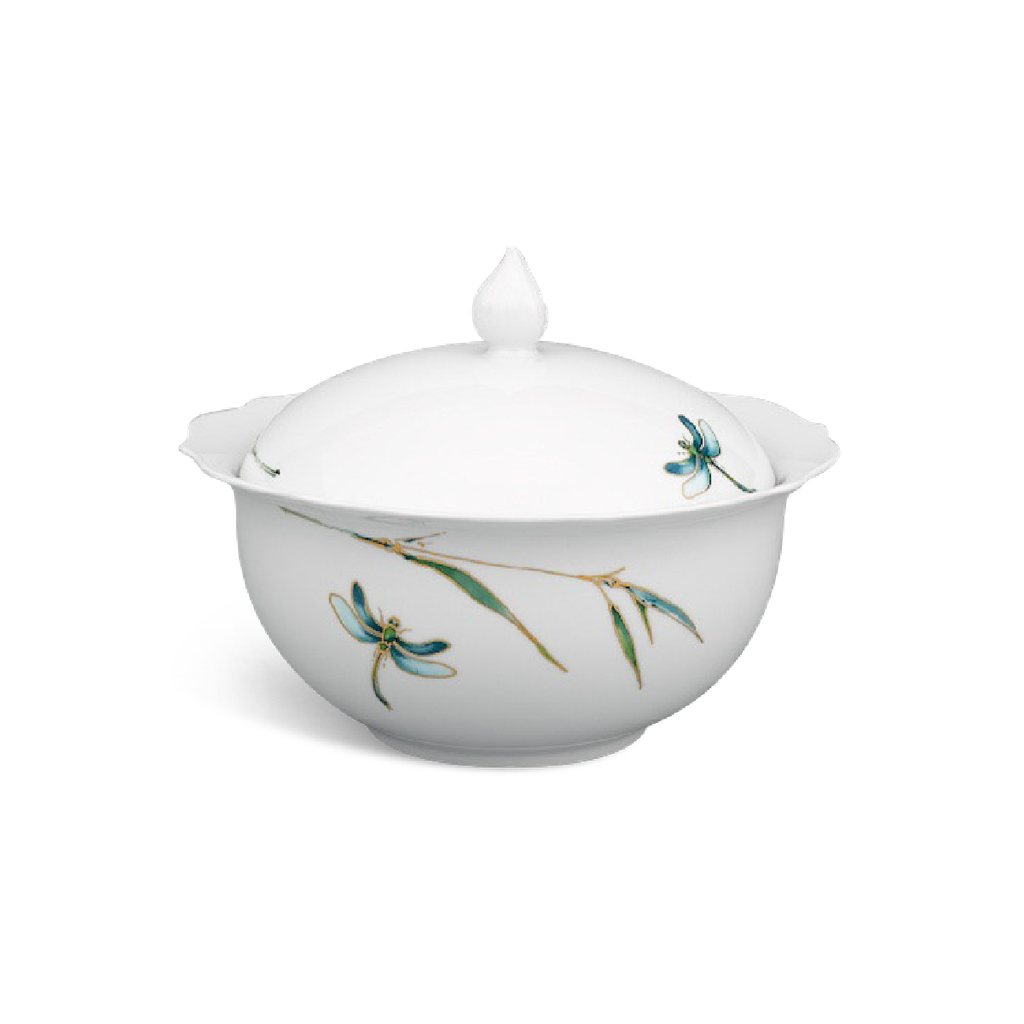 Thố 18 cm + nắp - Mẫu đơn IFP - Thanh Trúc