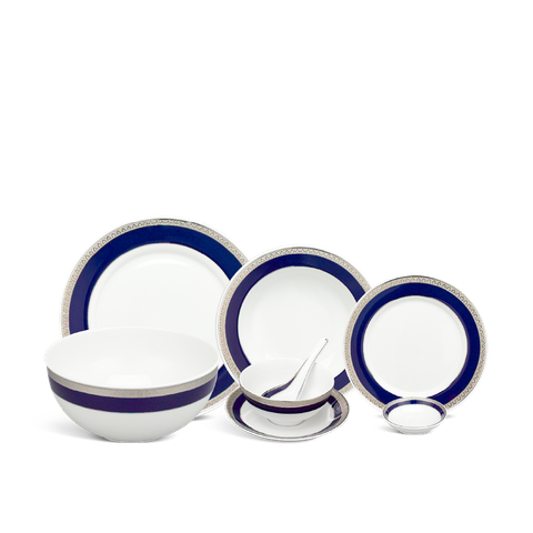  Bộ đồ ăn 6 người 32 sản phẩm - Sago - Thiên Tuế Xanh 