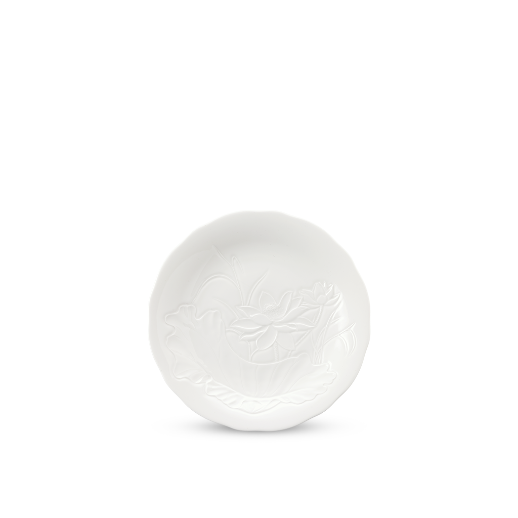 Dĩa tròn - Sen IFP - Trắng Ngà